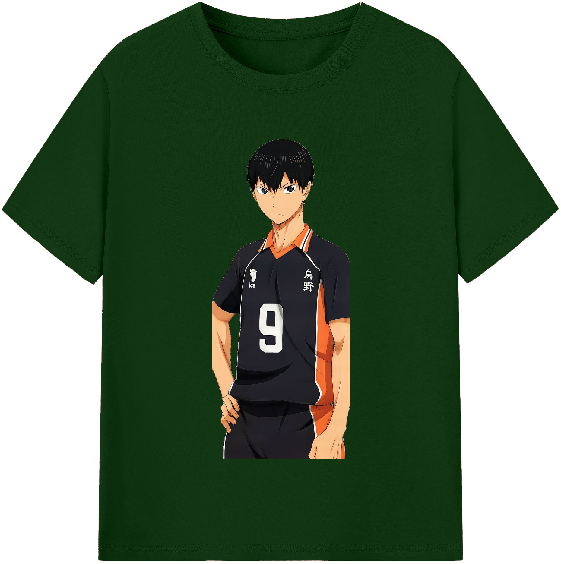 （画像用） ハイキュー!! Haikyu!! 綿100％半袖Tシャツ（フロントプリント）